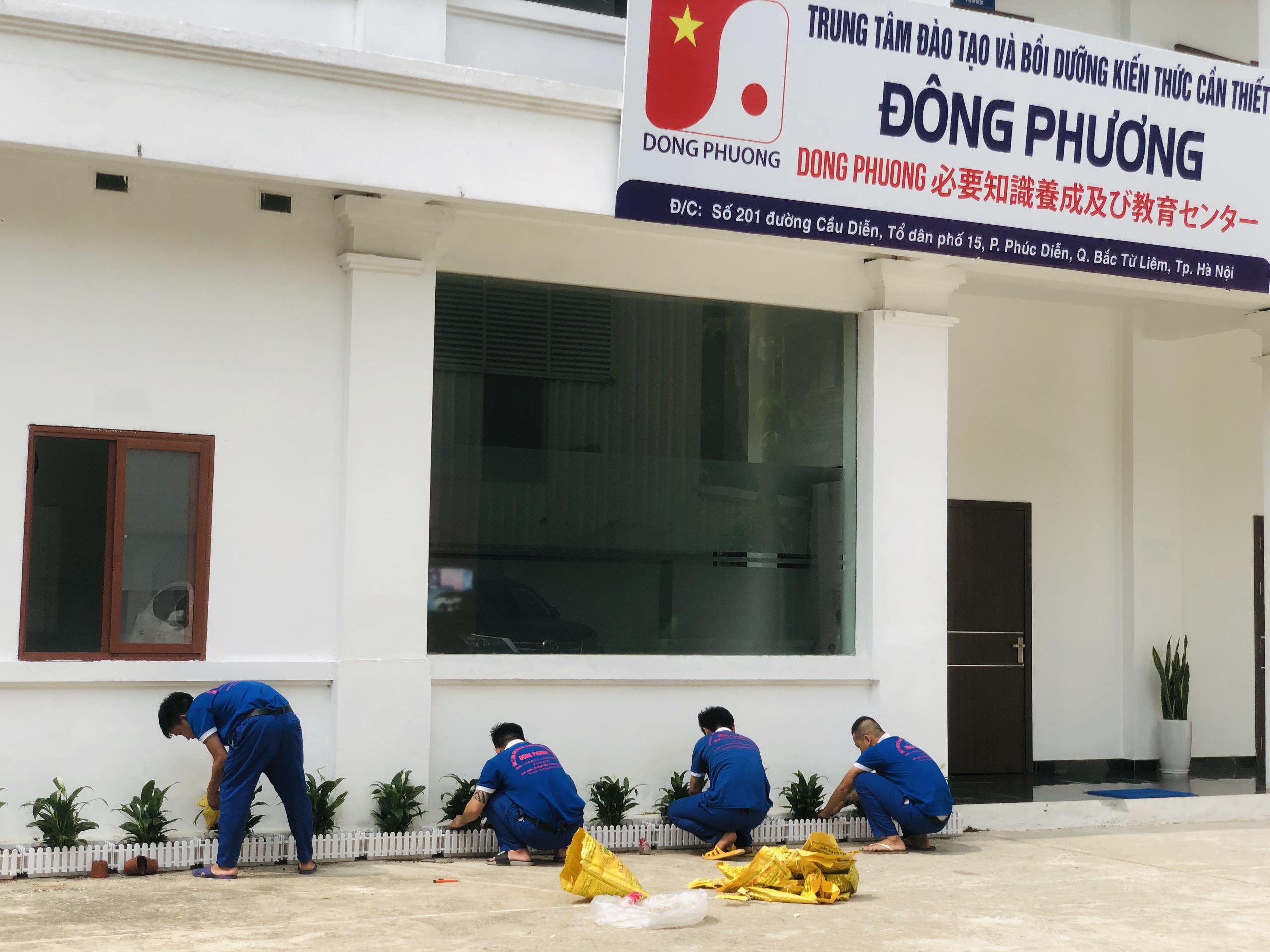 Hoạt động ngoại khóa: Thực tập sinh Đông Phương trải nghiệm việc trồng cây như người Nhật