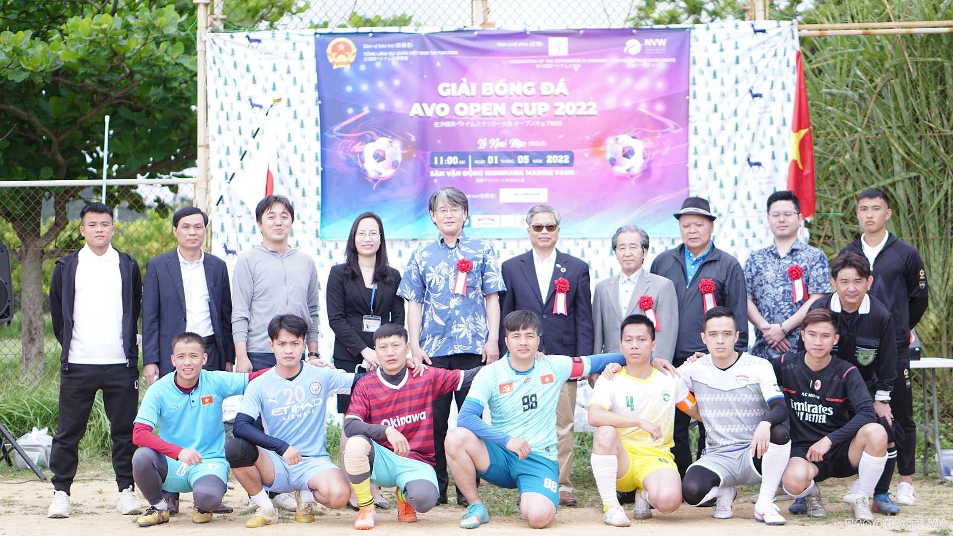 Tổ chức thành công giải bóng đá cho cộng đồng người Việt Nam tại Okinawa